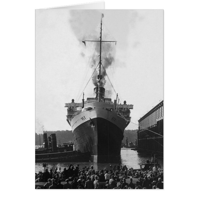 The Rex in NYC Harbour (Front)