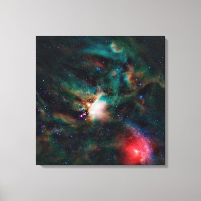 The Rho Ophiuchi Cloud Complex. Canvas Print (Front)