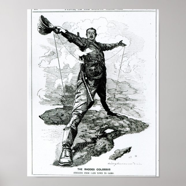 The Rhodes Colossus from Punch Poster (Front)