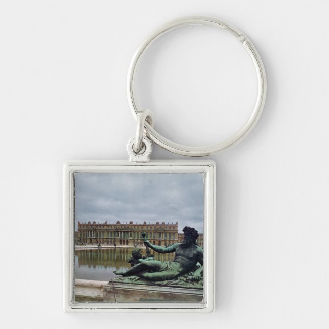 The Rhone, fountain by Jean-Baptiste Tuby Keychain (Front)