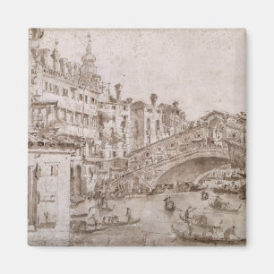 The Rialto Bridge, Venice Magnet