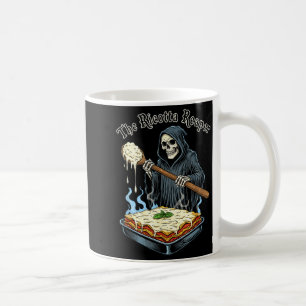 The Ricotta Reaper Funny Italian Halloween Lasagna Coffee Mug