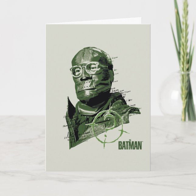 The Riddler Character Graphic Card (Front)