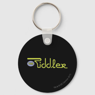The Riddler Logo Green Keychain