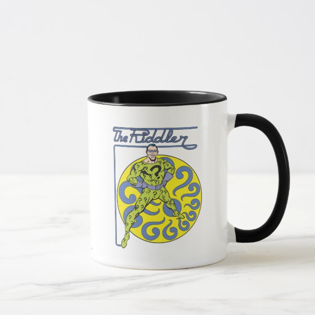 The Riddler & Logo Purple Mug (Right)