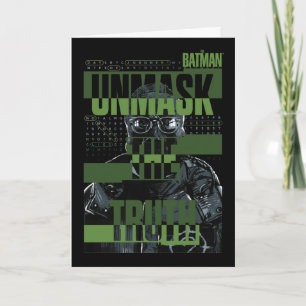 The Riddler - Unmask The Truth Card