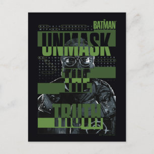 The Riddler - Unmask The Truth Postcard