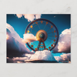 The Ride in the Sky Postcard