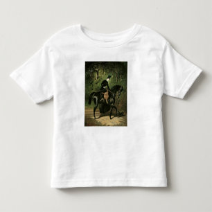 The Rider Kipler on her Black Mare Toddler T-shirt
