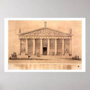 The Riding School of the Imperial Guards, St. Pete Poster