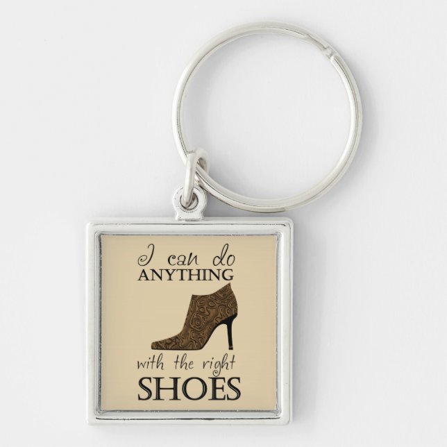 The Right Shoes Keychain (Front)