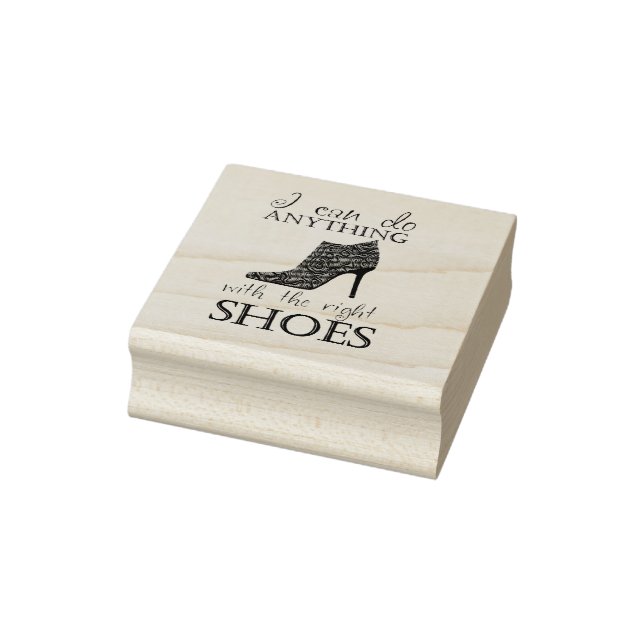 The Right Shoes Rubber Stamp (Stamp)