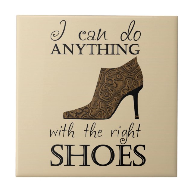 The Right Shoes Tile (Front)
