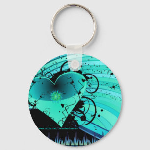 The right to love keychain