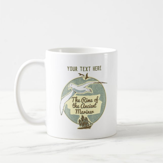 The Rime of the Ancient Mariner poem Coffee Mug (Left)