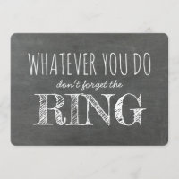 The Ring - Funny Ring Bearer Proposal