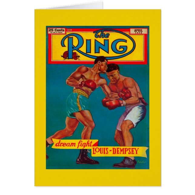 The Ring Magazine Cover (Front)
