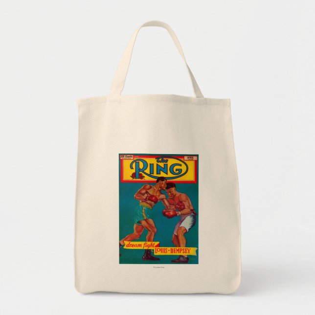 The Ring Magazine Cover Tote Bag (Front)
