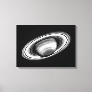 The Rings of Gas Giant Saturn - solar system image Canvas Print