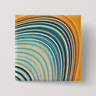 The Rings of Saturn 2 Inch Square Button