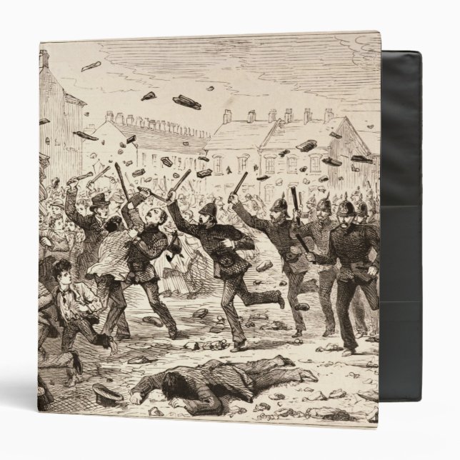 The Riots in Belfast Binder (Front/Inside)
