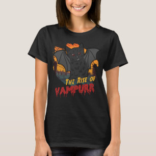The Rise of Vampurr - Parody Cat Kitty Halloween T T-Shirt