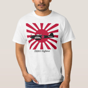 The Rising Sun Flag and the War of Zero T-Shirt