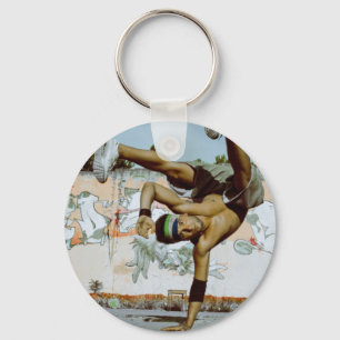 The Rising Sun Keychain