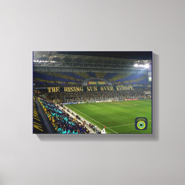 The Rising Sun Over Europe - Choreography Canvas Print (Front)