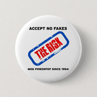 The Risk - Mod Powerpop 2 Inch Round Button