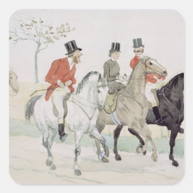 The Rivals Square Sticker (Front)