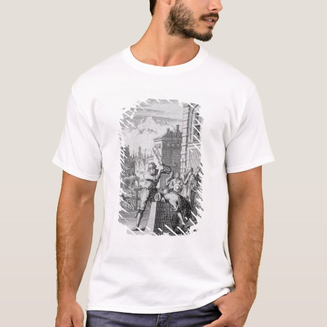 The Riven Shield T-Shirt (Front)