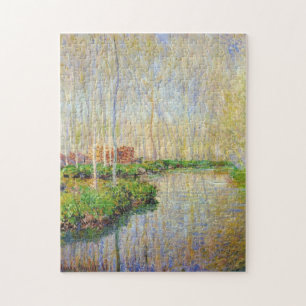 The River Epte Monet Fine Art Jigsaw Puzzle