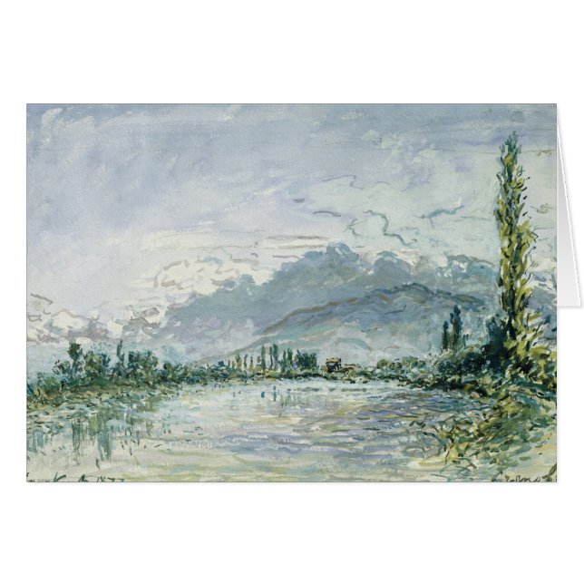 The River Isere at Grenoble, 1877 (Front Horizontal)