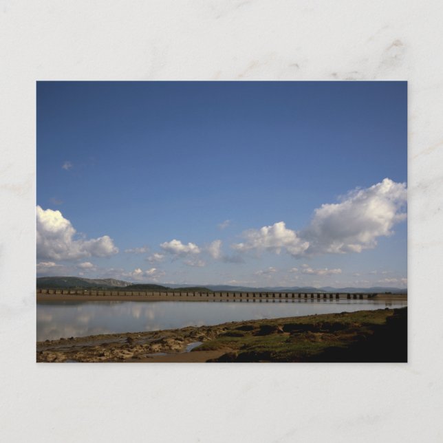 The River Kent at Arnside Cumbria England Postcard (Front)