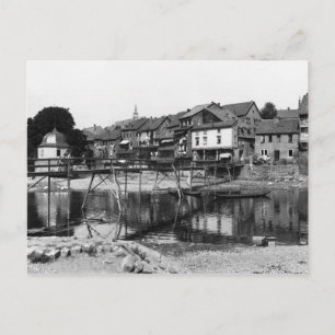 The River Nahe, Bad Kreuznach, c.1910 Postcard