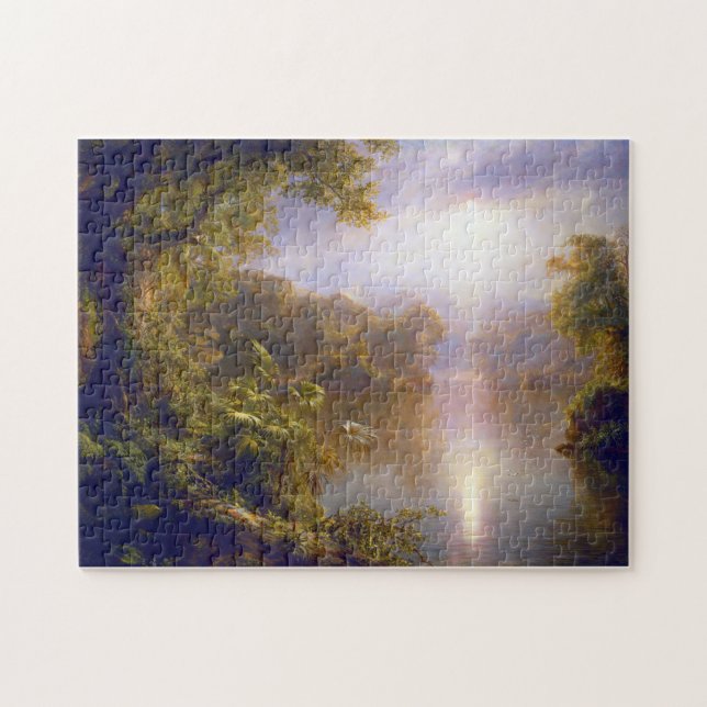 The River of Light by Frederic Edwin Church  Jigsaw Puzzle (Horizontal)