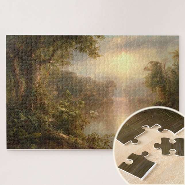 The River of Light,  Frederic Edwin Church Jigsaw Puzzle (Creator Uploaded)