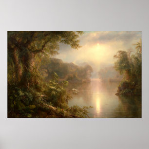 The River of Light, Frederic Edwin Church Poster