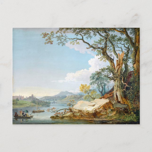 The River Severn at Shrewsbury, Shropshire Postcard (Front)
