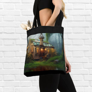 The River Workshop   Steampunk  Tote Bag