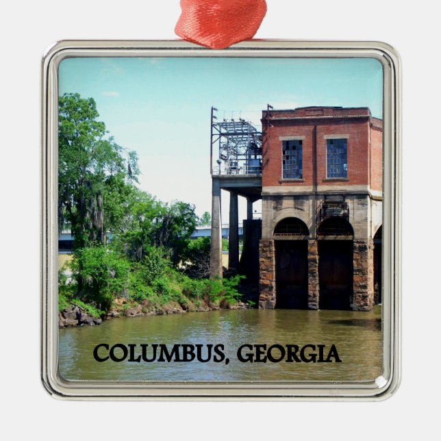 THE RIVERWALK METAL ORNAMENT (Front)