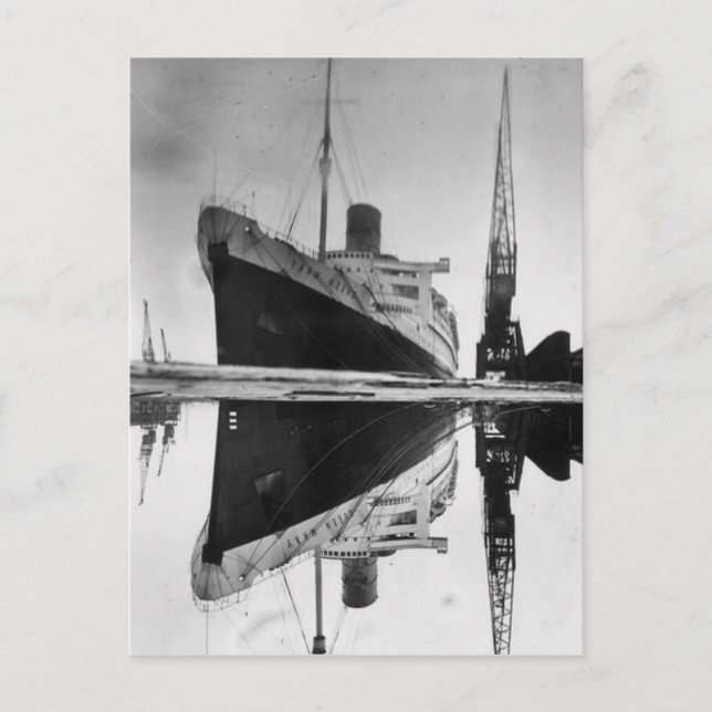 The RMS Queen Mary Postcard Collection (Front)