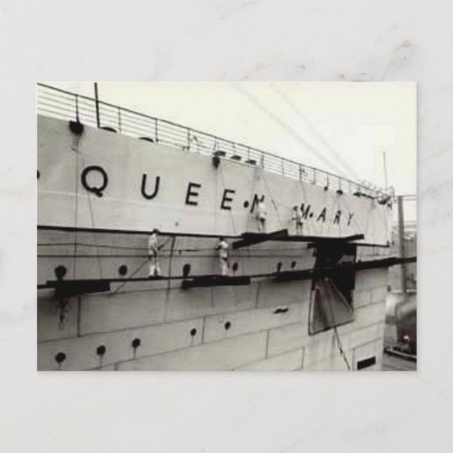 The RMS Queen Mary Postcard Collection (Front)