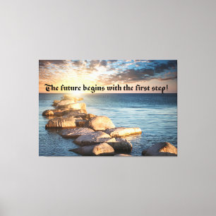 The Road Forward Canvas Print
