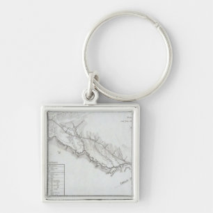The Road From Missouri to Oregon 4 Keychain
