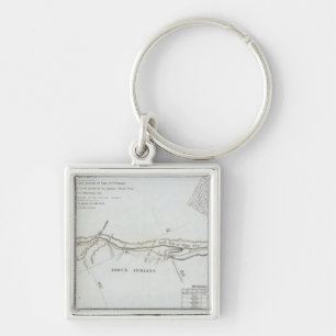 The Road From Missouri to Oregon 5 Keychain