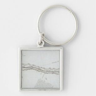 The Road From Missouri to Oregon Keychain