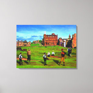 The Road Hole at Saint Andrews Canvas Print