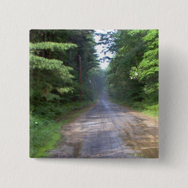The Road Home 2 Inch Square Button (Front)